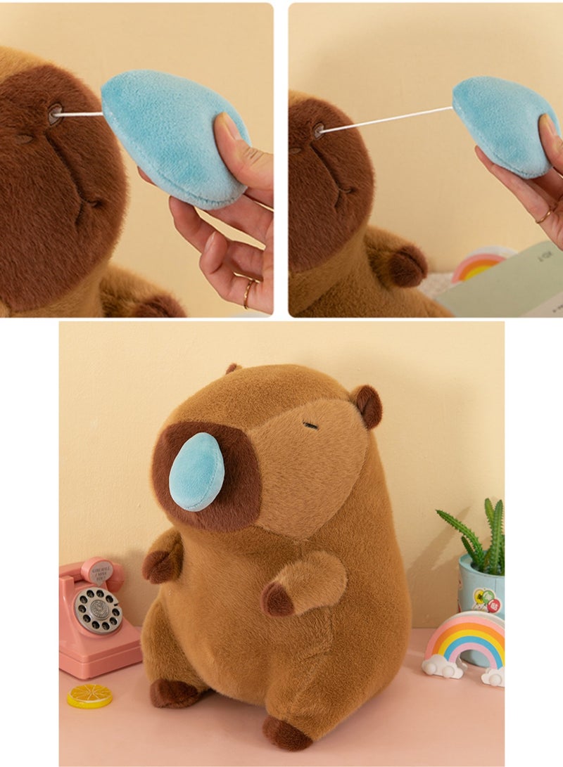 30 CM Cute Capybara Plush Toy Soft Stuffed Doll For Girls And Boys All Ages Gift - Image 3